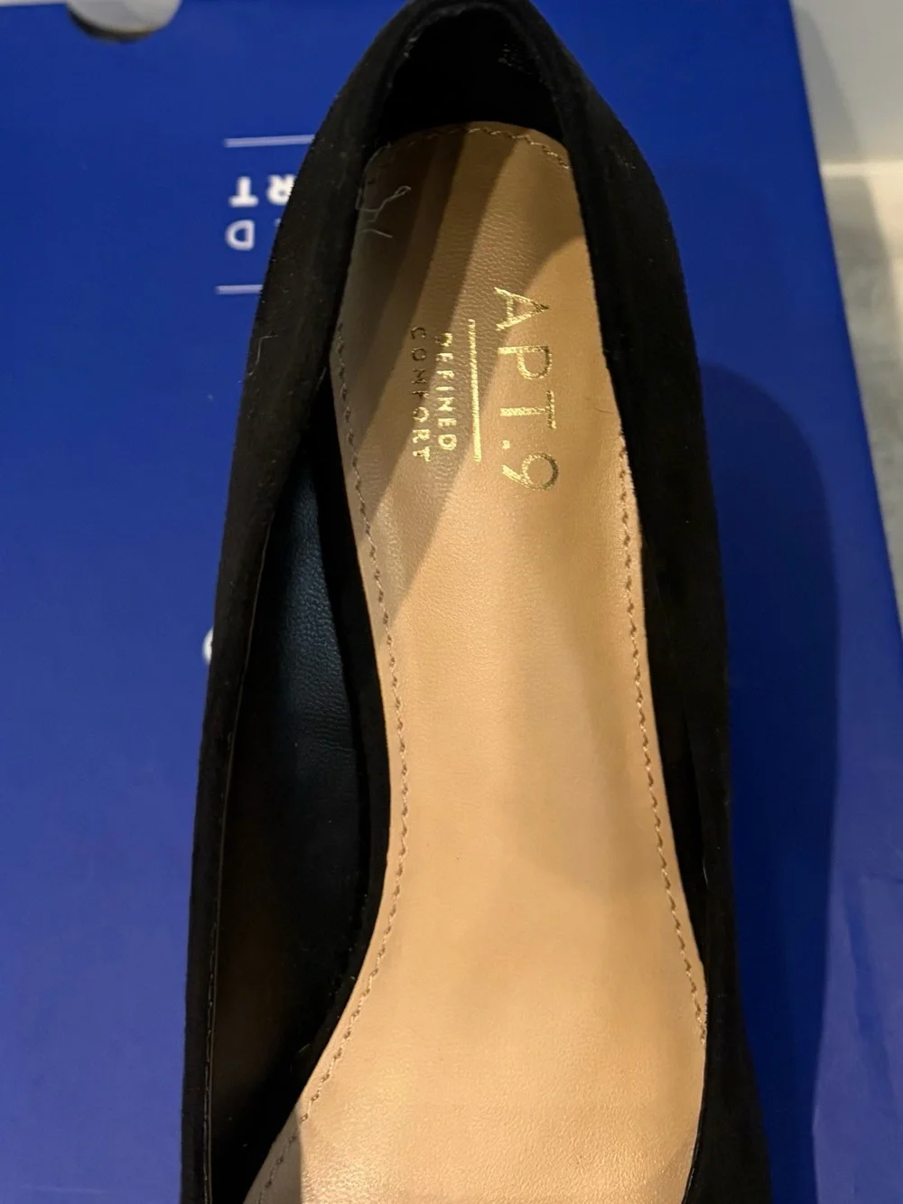 Apt. 9 Women's Black Suede Platform Pumps - Classic Comfort